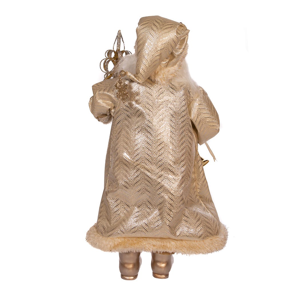 Kurt S. Adler 17“ KSA Kringles Gold Santa