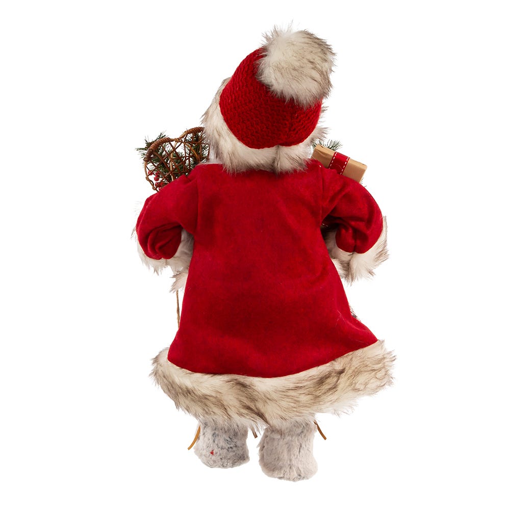 Kurt S. Adler 18“ KSA Kringles Santa Holding Gift Boxes