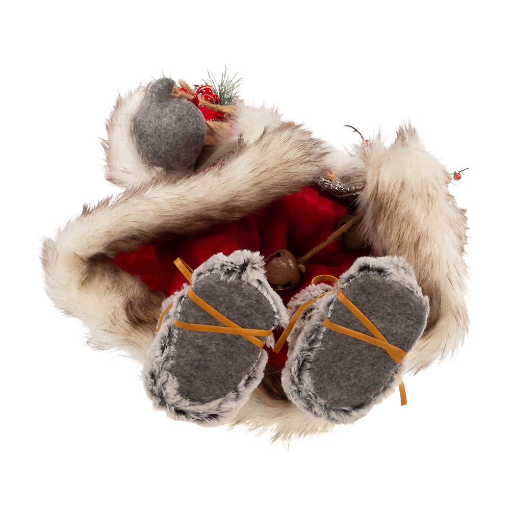 Kurt S. Adler 18“ KSA Kringles Santa Holding Gift Boxes