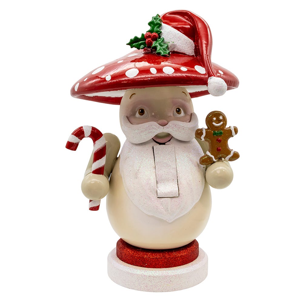 Kurt S. Adler 12“ Merry Little Mushrooms Nutcracker