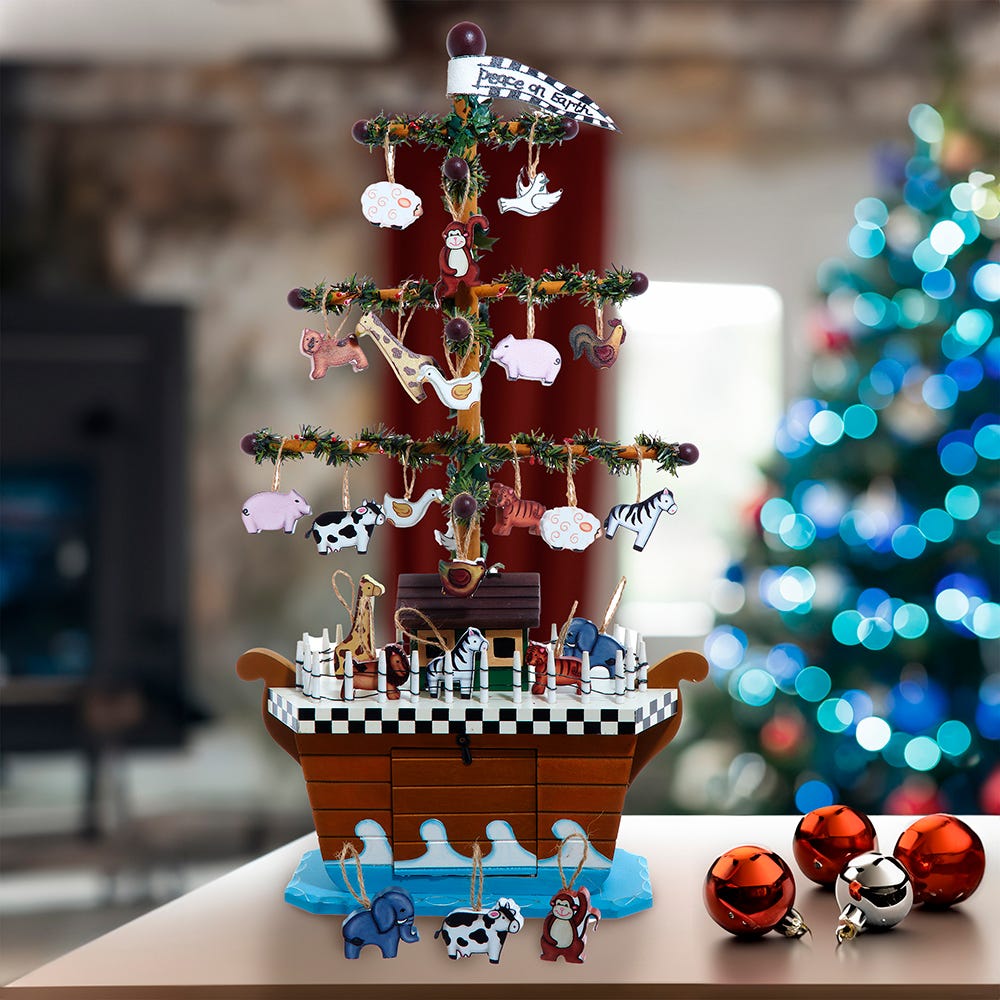 Kurt S. Adler Noah's Ark Table Piece