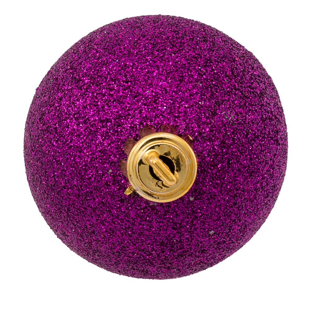 Kurt S. Adler 60MM Shatterproof Multicolored Ball Ornaments, 50-Piece Tube