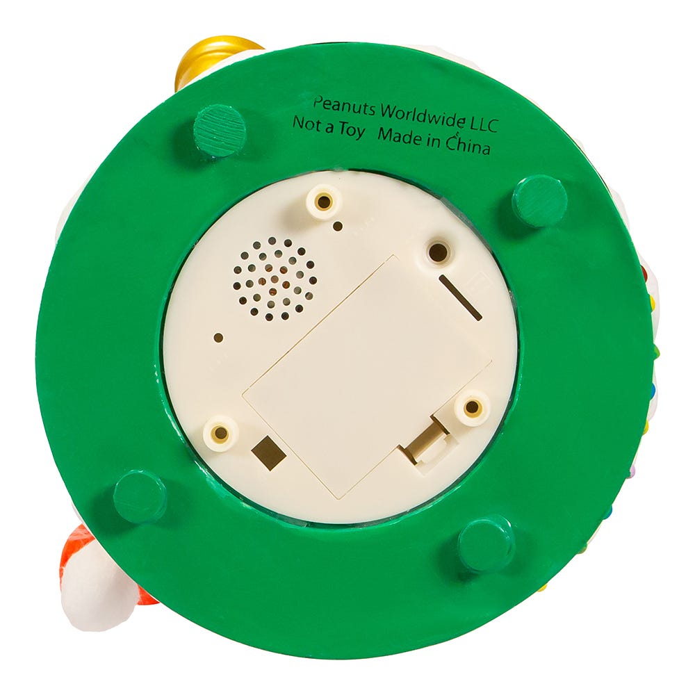 Kurt S. Adler 10“ Peanuts© Battery Operated Snoopy Musical Nutcracker