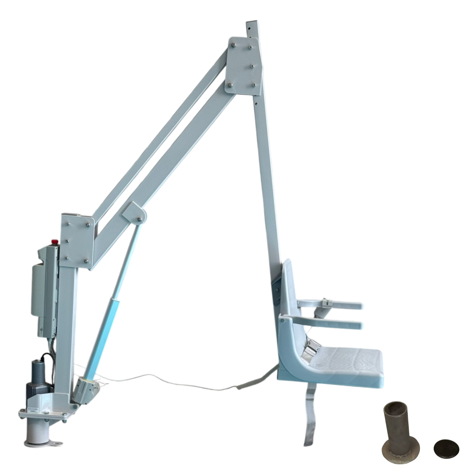 Global Pool Products Rotational Series R-375 Pool Lift, 375 Pound Capacity, ADA Compliant