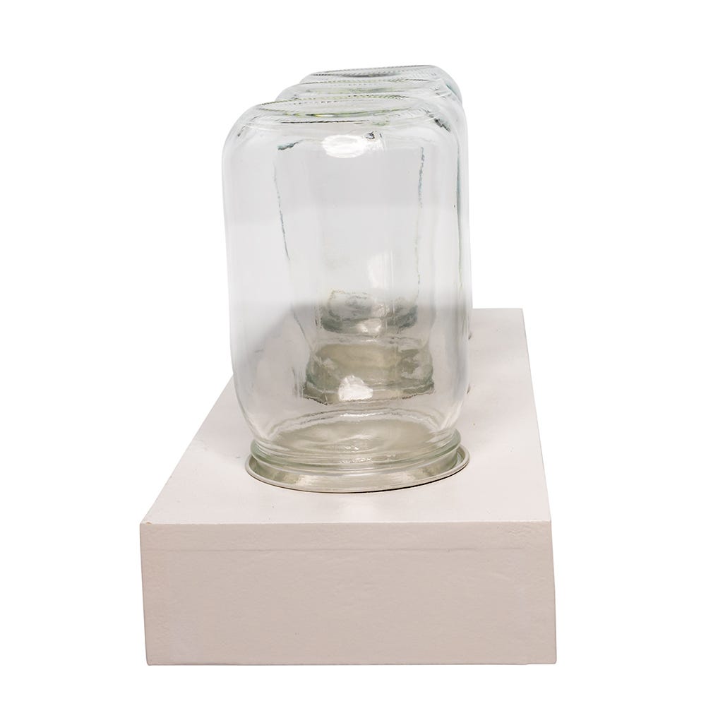 Kurt S. Adler 13“ 3-Piece Mason Jar Fairy Light Display