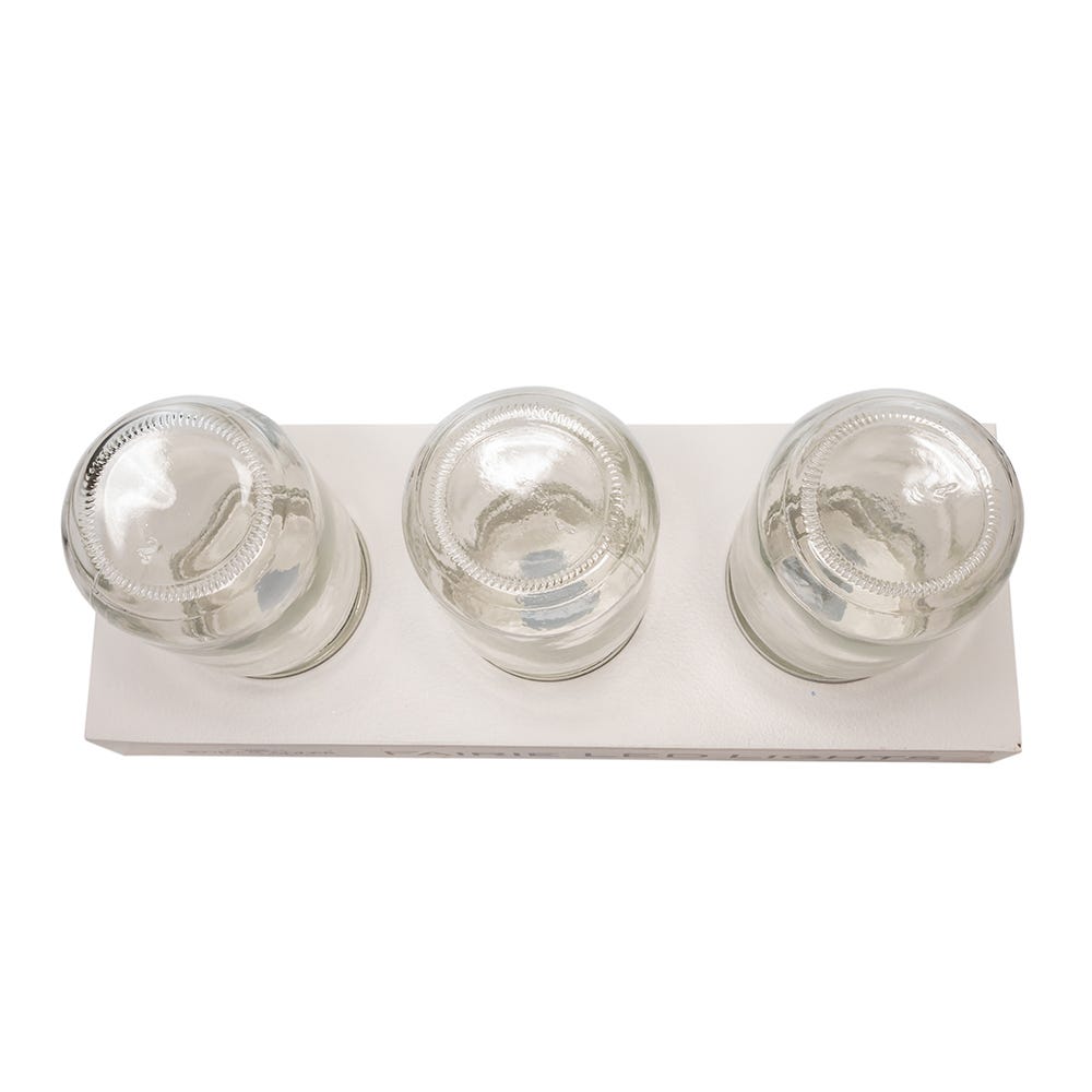 Kurt S. Adler 13“ 3-Piece Mason Jar Fairy Light Display