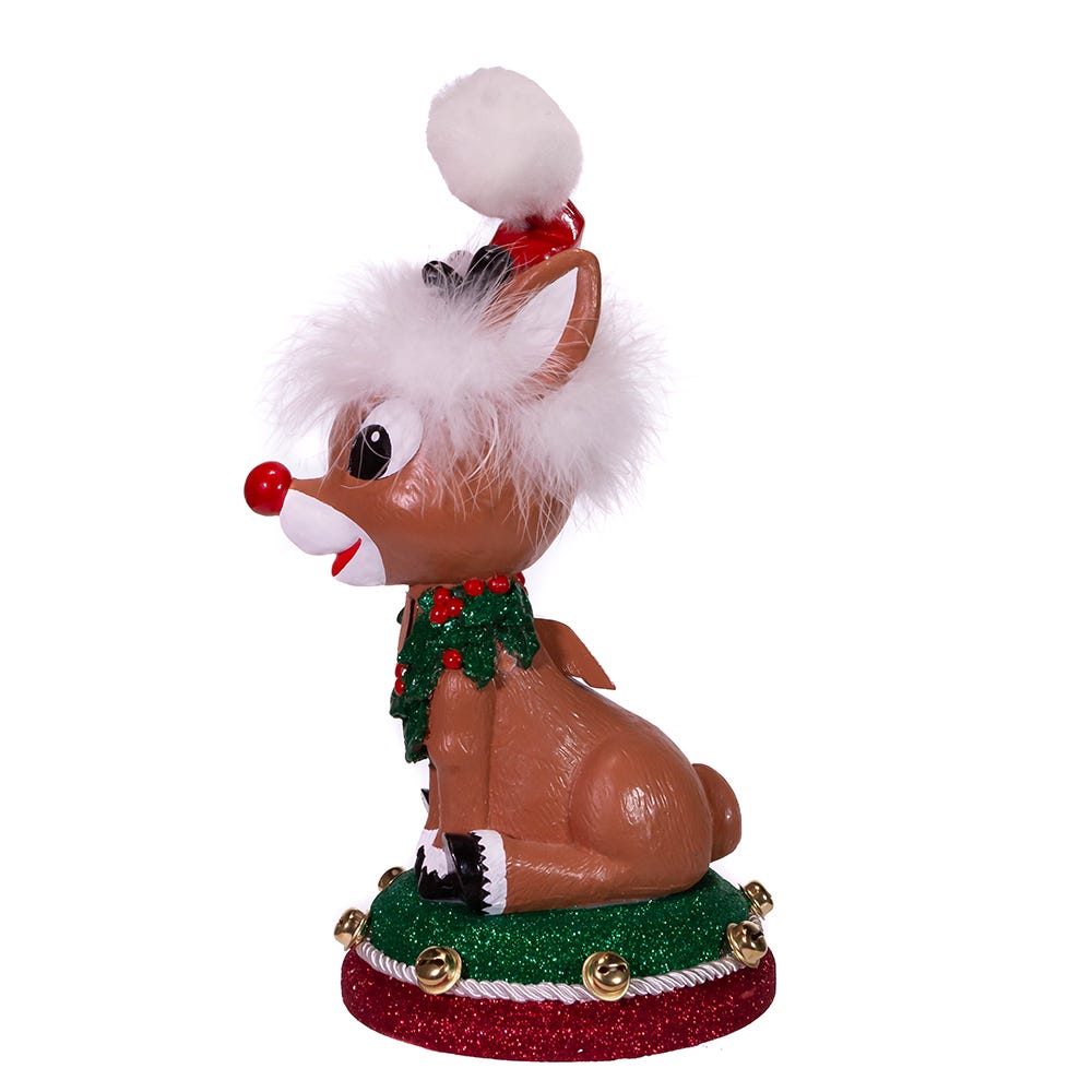 Kurt S. Adler 12“ Rudolph The Red Nose Reindeer® Rudolph Hollywood Nutcracker™
