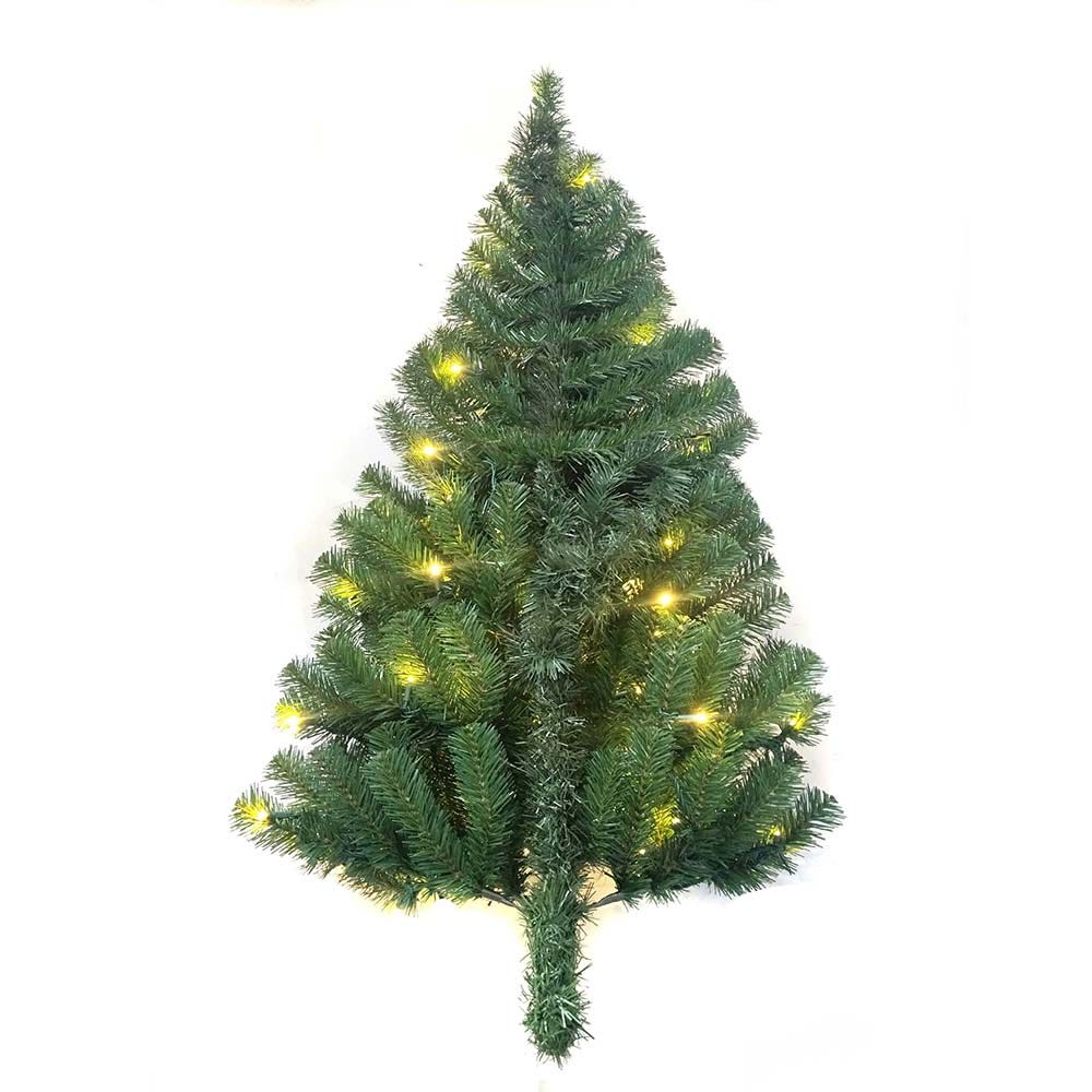 Kurt S. Adler 4' Pre-Lit Warm White LED Norway Pine Wall Tree