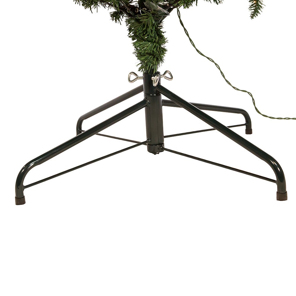Kurt S. Adler 7' Pre-Lit Clear Incandescent Point Pine Tree