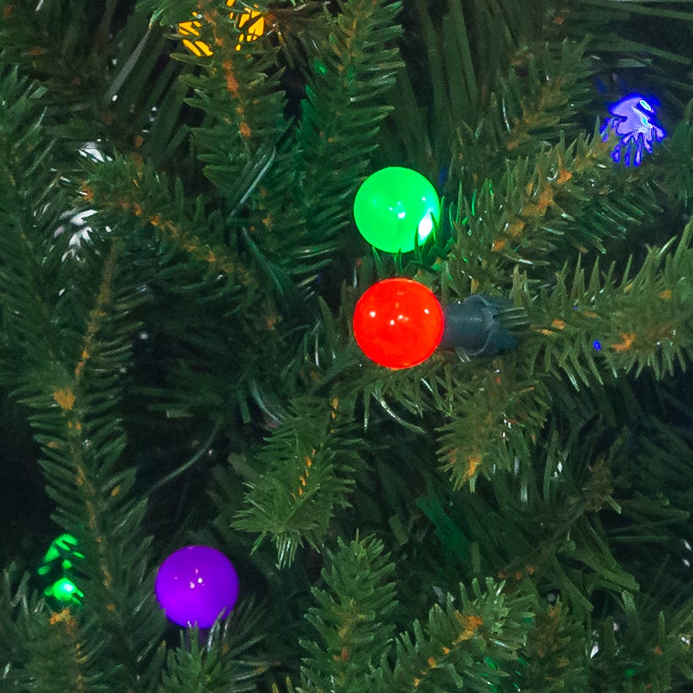 Kurt S. Adler 5' Pre-Lit Multicolored LED Timberland Tree