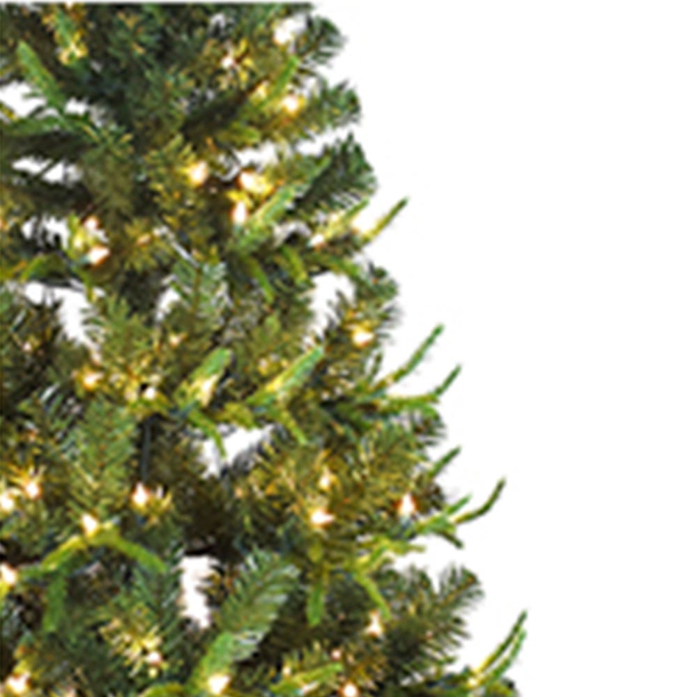 Kurt S. Adler 7' Pre-Lit Clear Incandescent PE/PVC Tree