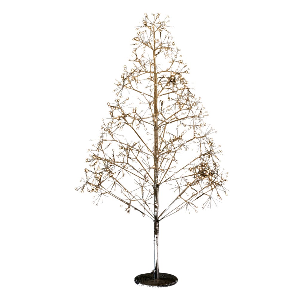 Kurt S. Adler 4' Pre-Lit Warm White LED Silhouette Fairy Tree