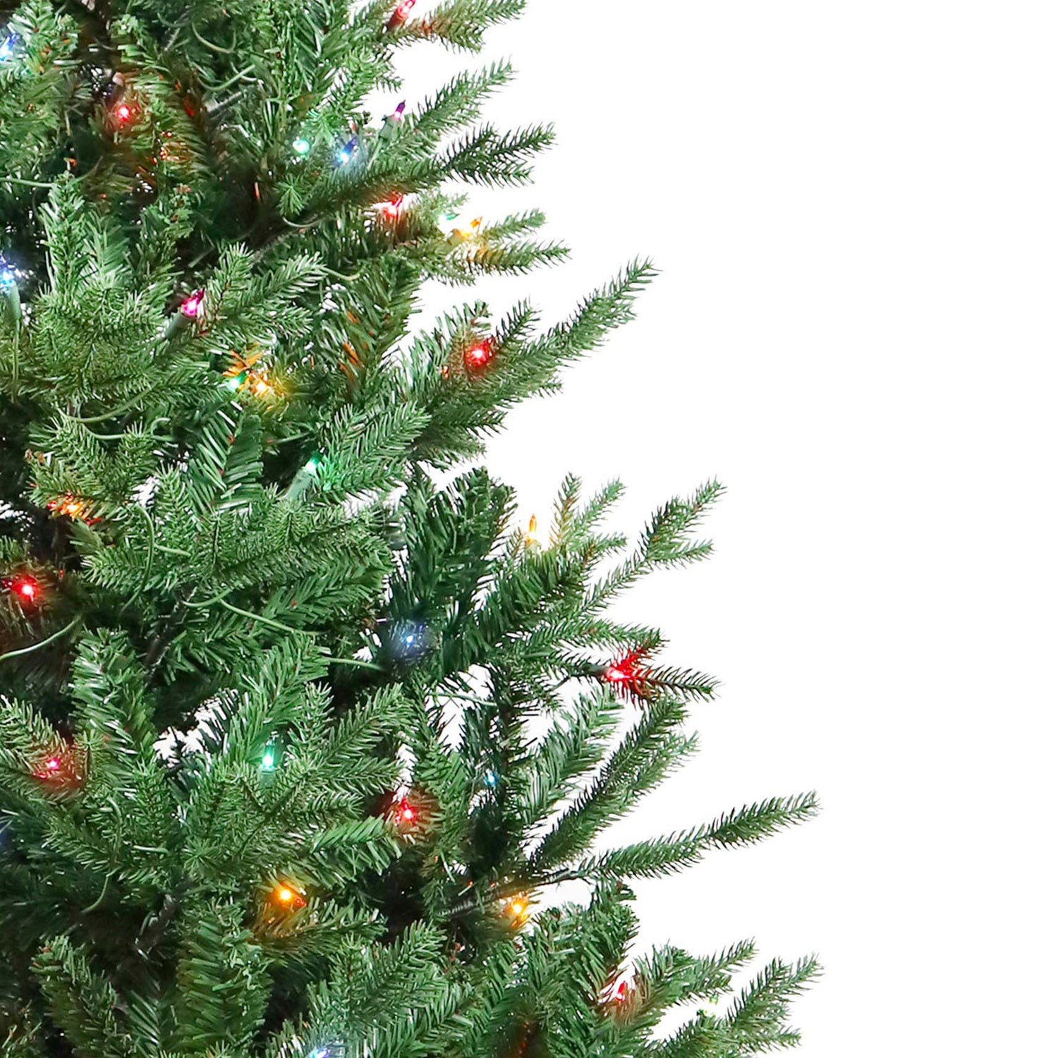 Kurt S. Adler 6' Pre-Lit Multicolor Incandescent Jackson Pine Tree
