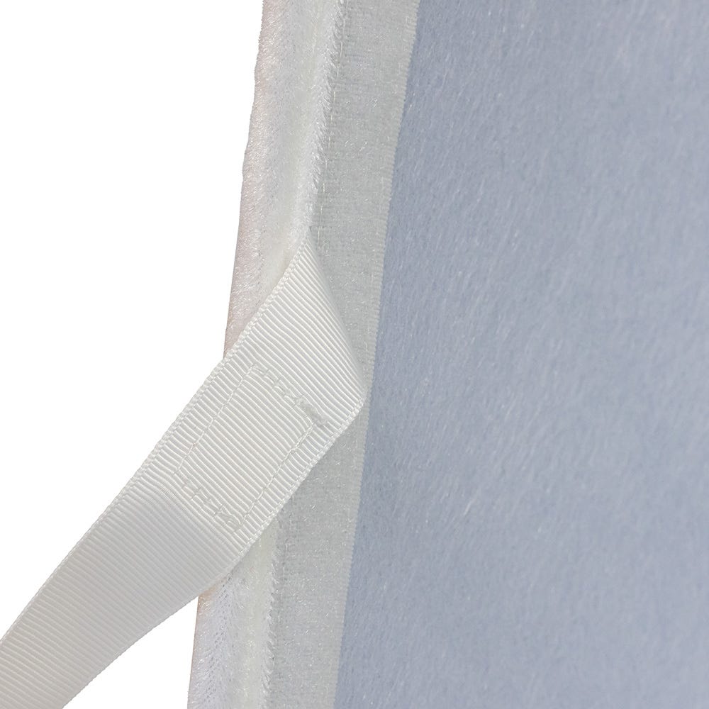 Kurt S. Adler 24“ White Fur Tree Collar