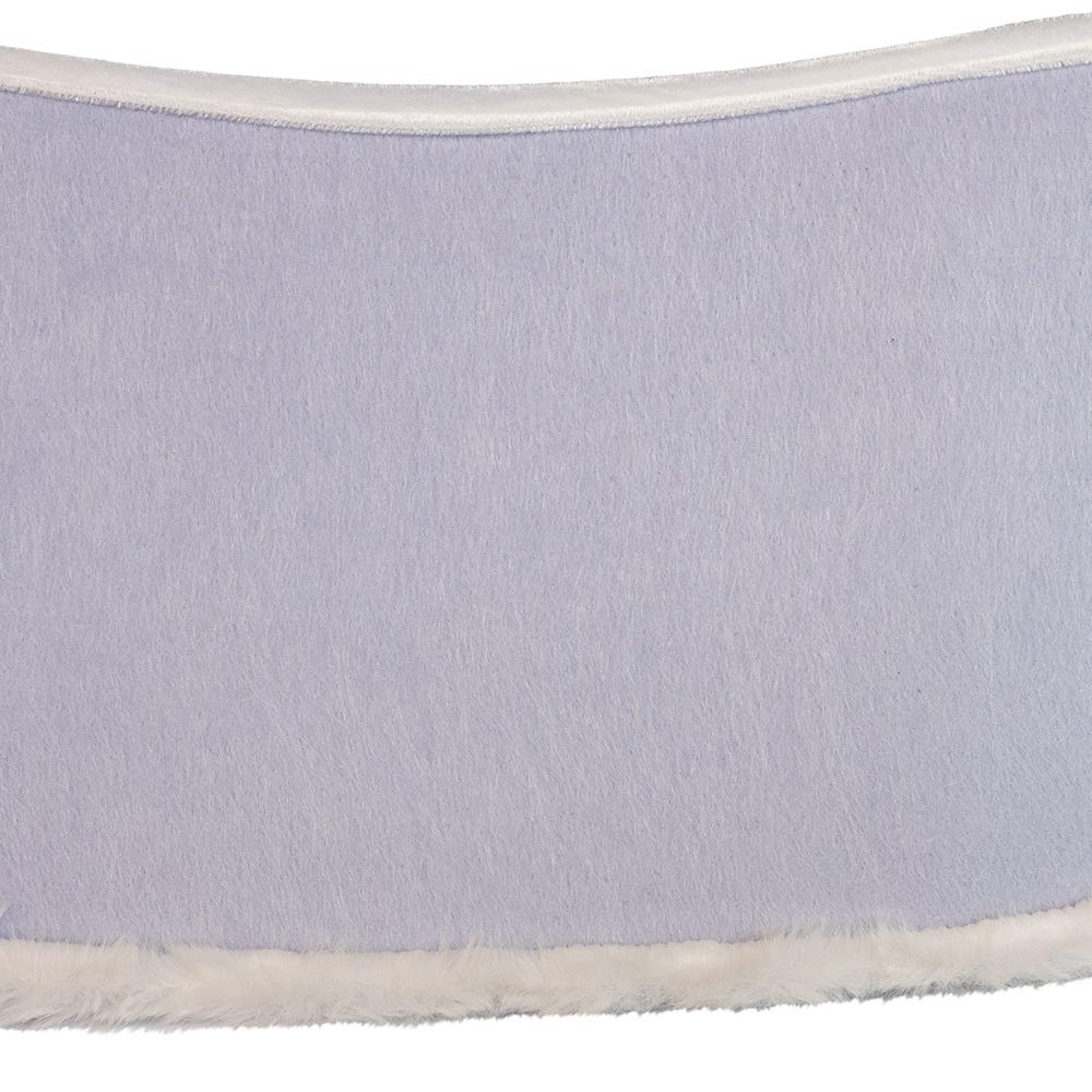 Kurt S. Adler 24“ White Fur Tree Collar