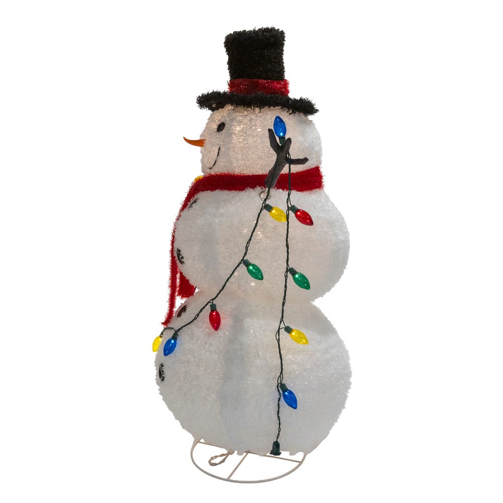 Kurt S. Adler 48“ Snowman Lighted Lawn Décor
