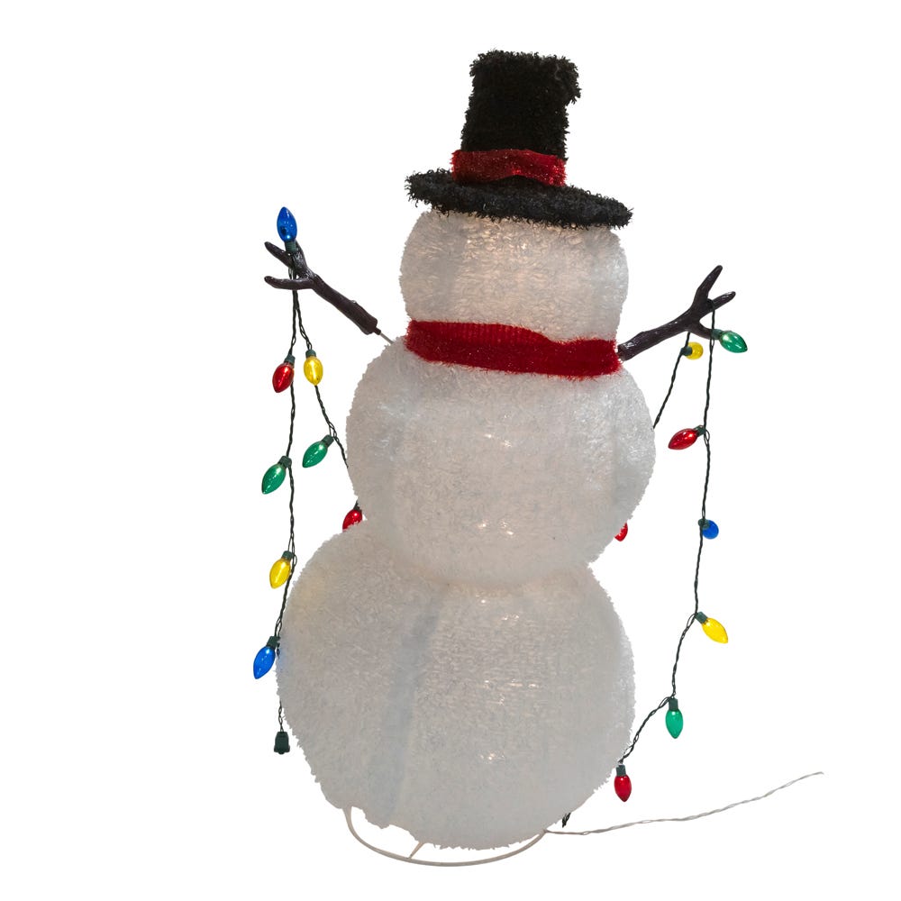 Kurt S. Adler 48“ Snowman Lighted Lawn Décor