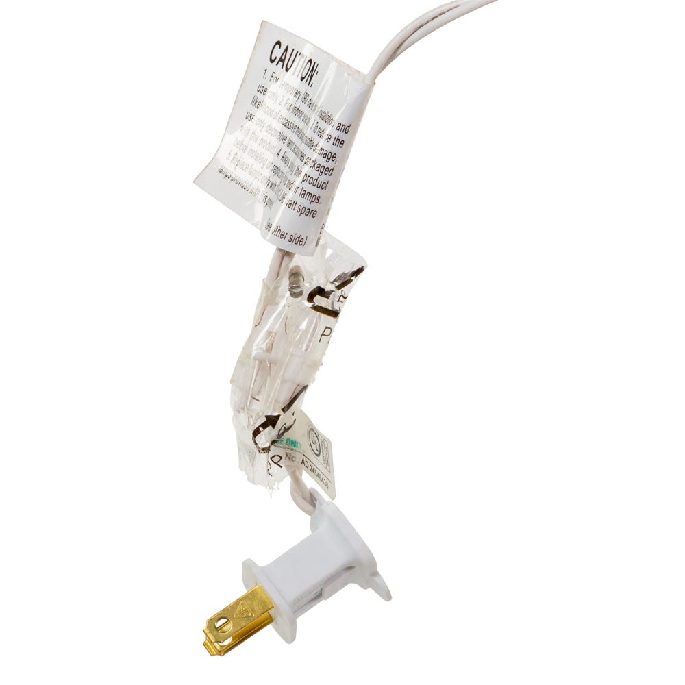 Kurt S. Adler 16β UL 10-Light White & Rose Gold African American Angel Treetop