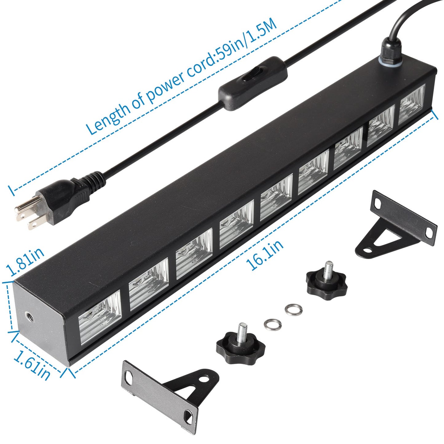 Kurt S. Adler 16.2“ UV LED Black Light