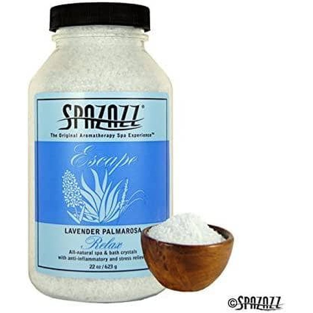 Spazazz 7376C Spa and Bath Crystals, Lavender Palmarosa 1.37 Pound (Pack of 1)