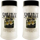 Spazazz Aromatherapy Spa and Bath Crystals Originals (Tropical Rain 17oz (2 Pack)) Tropical Rain 17 Ounce (2 Pack)