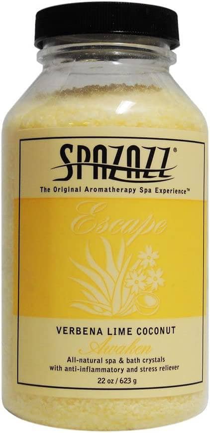 Spazazz 7377C Spa and Bath Crystals, Lime Coconut , 22 Ounce 1