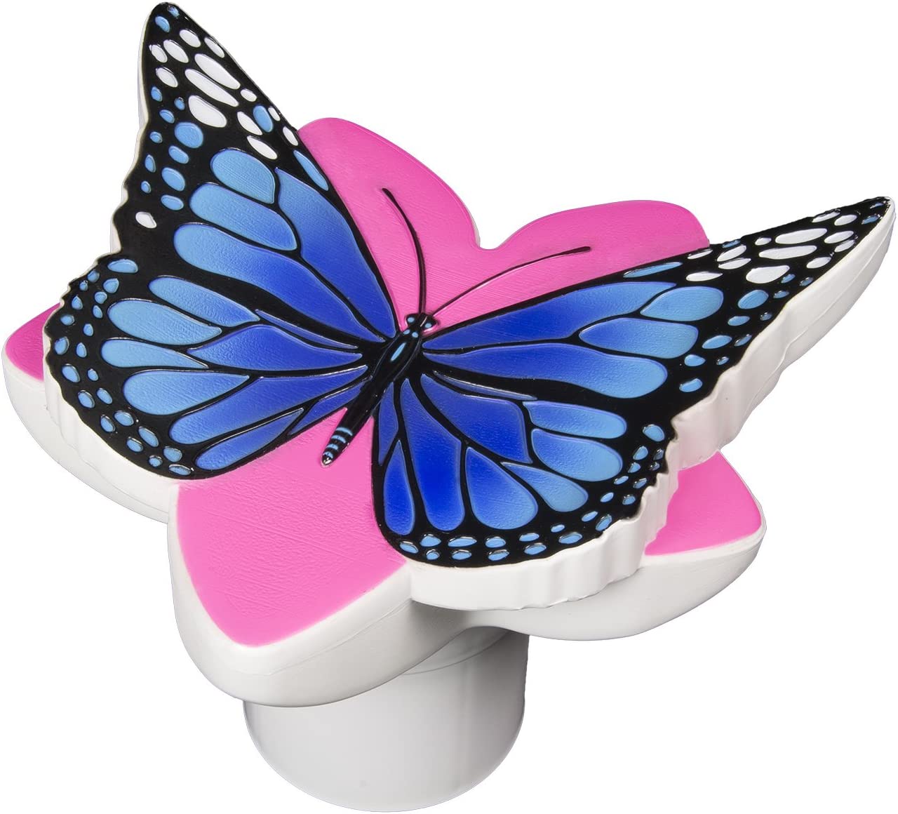 Poolmaster Chlorine Dispenser for Swimming Pools and Spas, Blue Butterfly