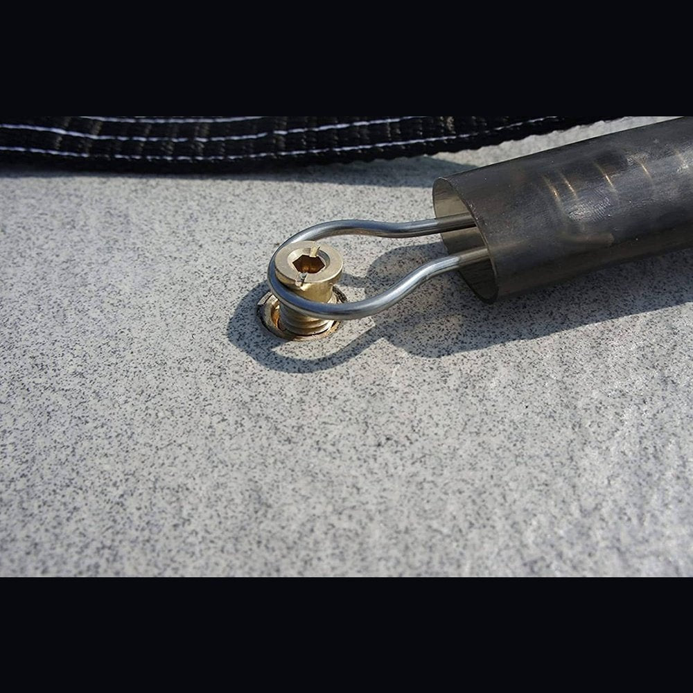 Poolzilla Threaded Brass Screw for Anchor