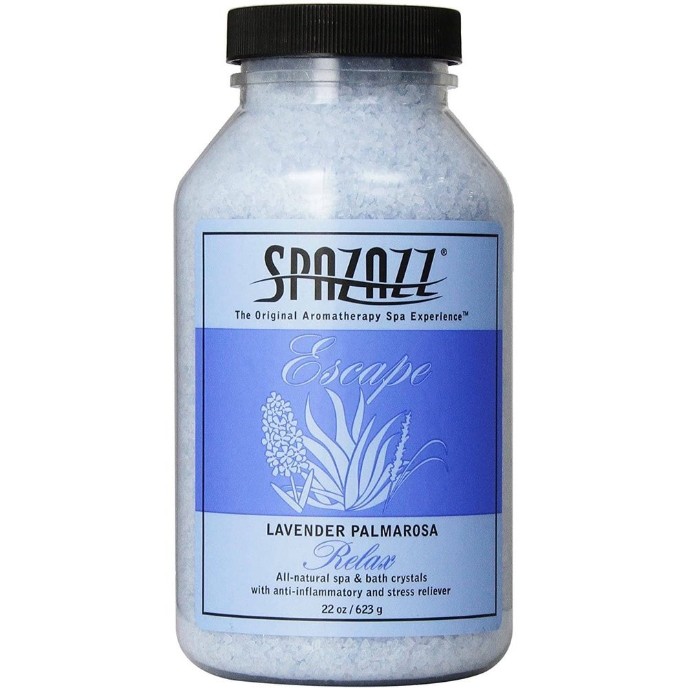 Spazazz 7376C Spa and Bath Crystals, Lavender Palmarosa 1.37 Pound (Pack of 1)