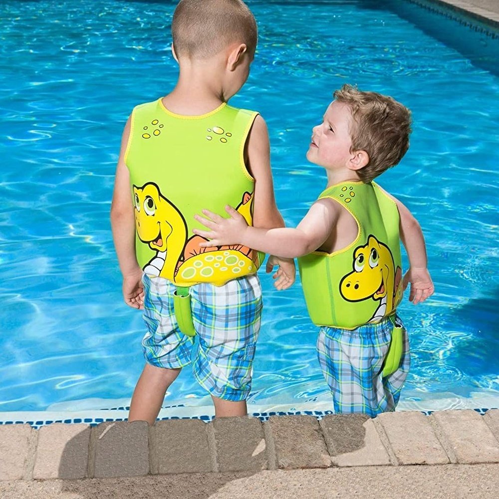 Poolmaster Learn-to-Swim Dino Kid's Swim Vest Age 1 - 3