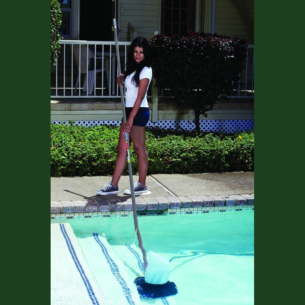 Poolmaster 28316 Swimming Pool Leaf Vacuum, Premier Collection Medium
