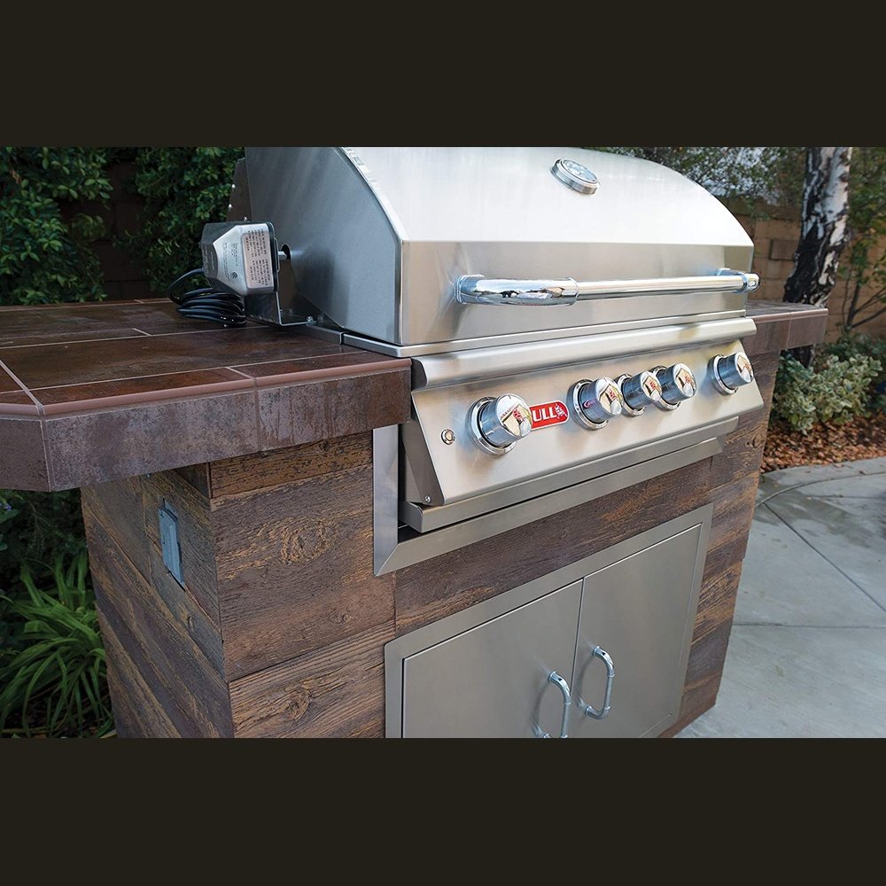 Bull Outdoor Products BBQ 47628 Angus 75,000 BTU Grill Head, Liquid Propane