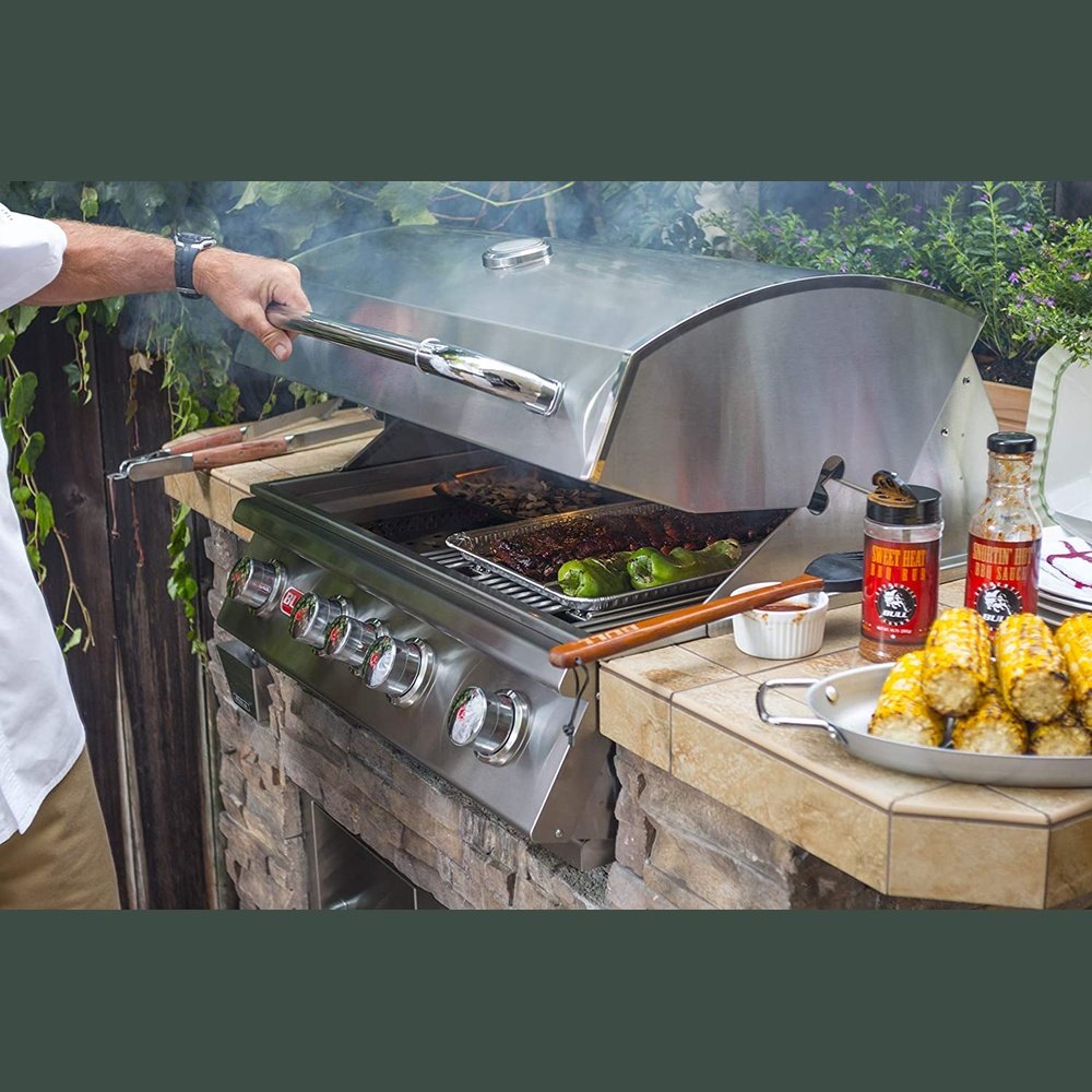Bull Outdoor Products BBQ 47628 Angus 75,000 BTU Grill Head, Liquid Propane