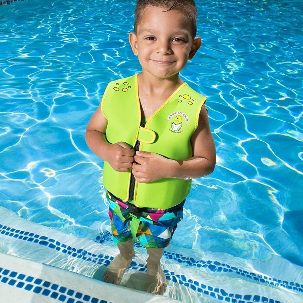 Poolmaster Learn-to-Swim Dino Kid's Swim Vest Age 1 - 3