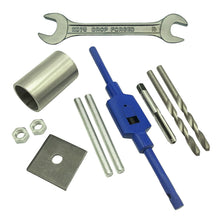 Poolzilla Anchor Removal Tool Kit, 7 Piece Set for Rethreading and Removing Pool Cover Anchors, Made with Stainless Steel