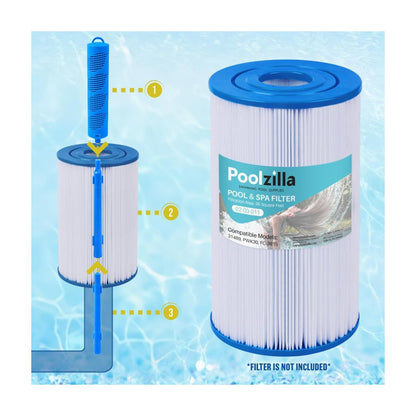 Poolzilla Hot Tub Mineral Sanitizer Stick, for Reduced Impurities