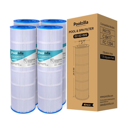 Pool Filter Cartridge for Pleatco PA175 - Replaces PCCF-175, 25230-0175S