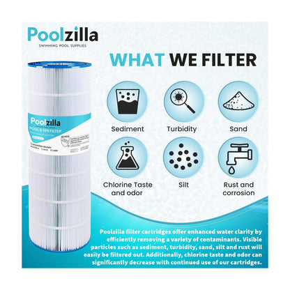 Pool Filter Cartridge for Pentair R173217 - Replaces CC200, Pleatco PAP200