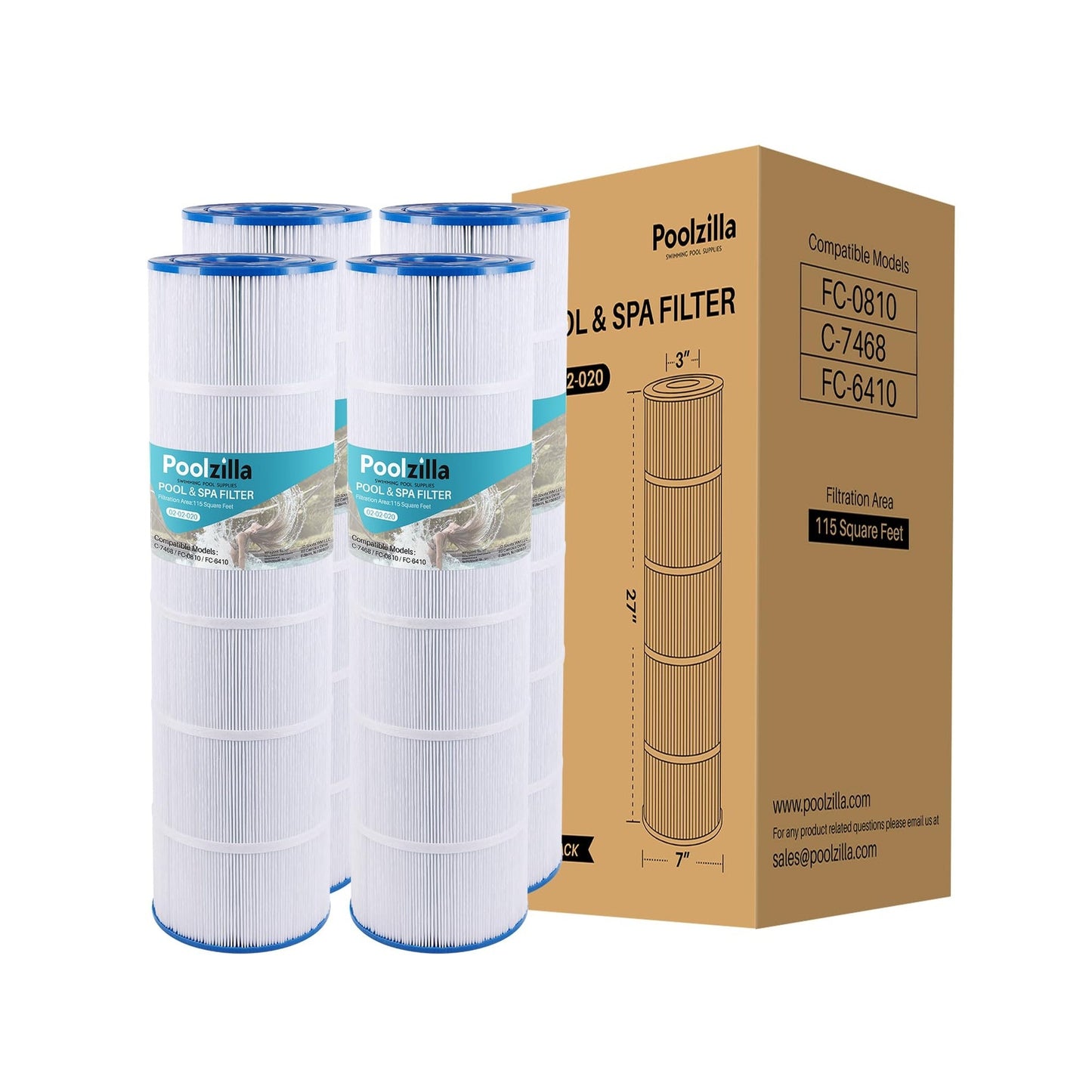 Pool Filter Cartridge for Jandy CL 460 - Replaces CV460, XLS-705