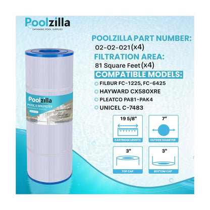 Pool Filter Cartridge for SwimClear C3020 - Replaces C3030, C580E