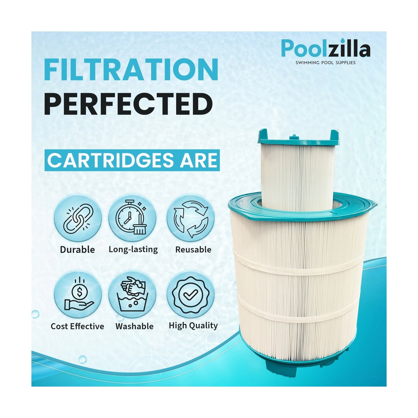 Pool Filter Cartridge for Pentair System 3 S7M120