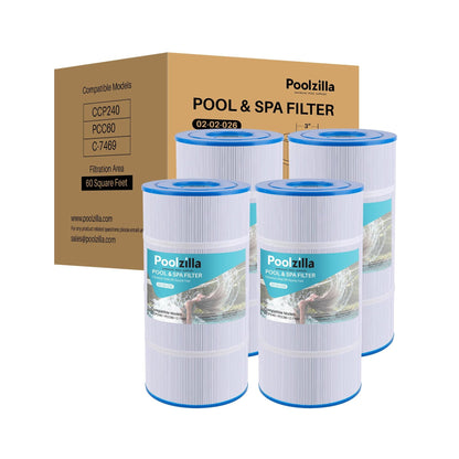 Pool Filter Cartridge for CCP240 - Replaces Pentair 178569, Pleatco PCC60
