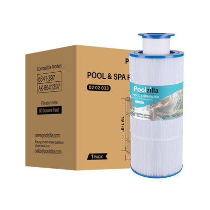 Poolzilla Replacement Pool and Spa Filter for 6541-397, Sundance MicroClean Ultra, Sundance 6541-397, AK-6541397, UFC-397