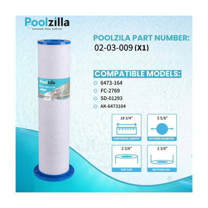 Spa Filter Cartridge for UFC-164 - Replaces SD-01293, AK-6473164