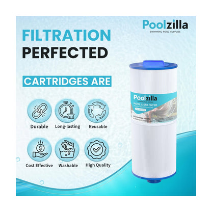 Spa Filter Cartridge for Jacuzzi J300 - Replaces Pleatco PJW60TL-OTF2S, Unicel 6CH-961