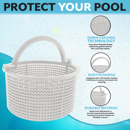 Poolzilla SPX1096CA Basket Assembly Replacement for Select Hayward Automatic Skimmers