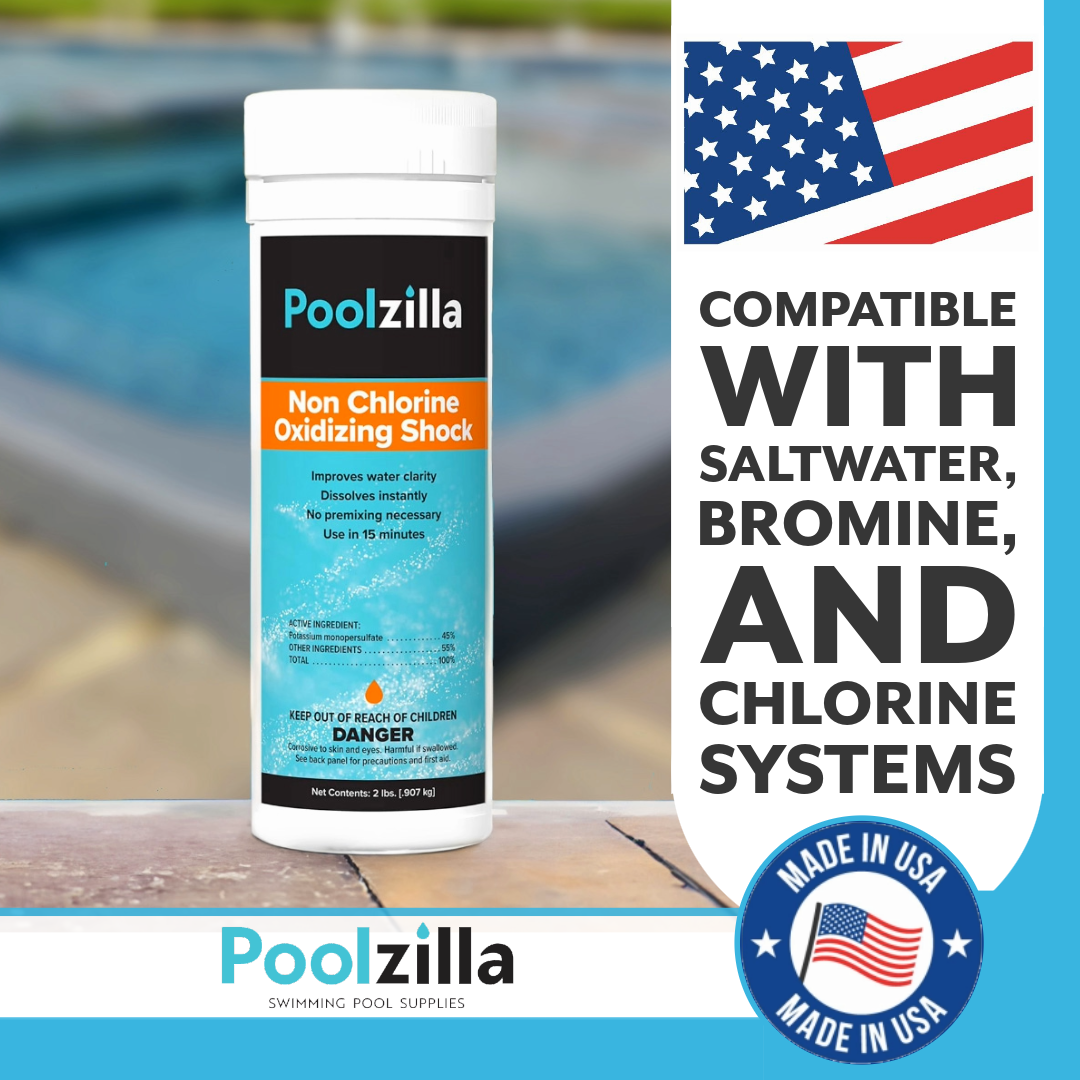 Poolzilla Non-Chlorine Oxidizing Shock Treatment (2LB)