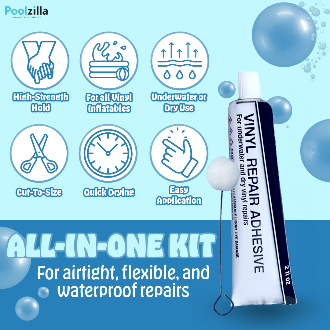 Poolzilla All-In-One Vinyl Liner Repair Kit