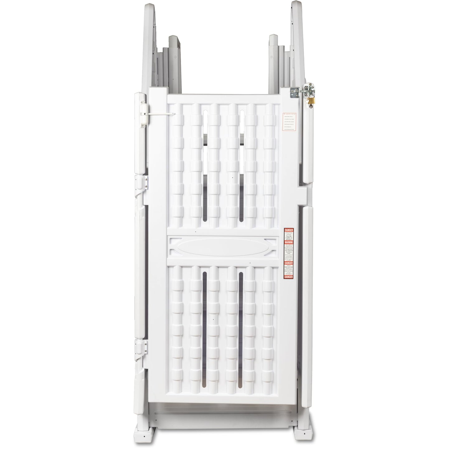 Poolzilla Premium Pool Step & Ladder System with Crossover Bridge — Fits 48"–54" Above Ground Pools