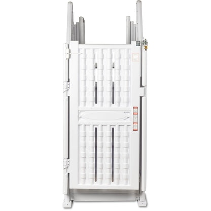 Poolzilla Premium Pool Step & Ladder System with Crossover Bridge — Fits 48"–54" Above Ground Pools